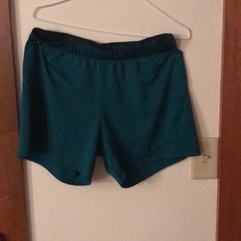 blue nike shorts
